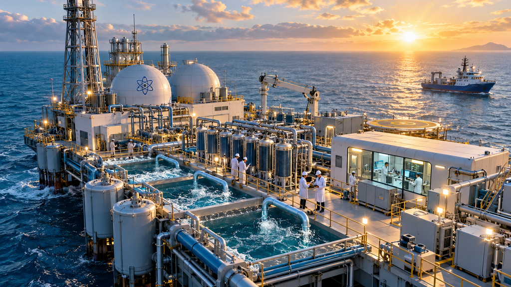 China's Uranium Breakthrough: 8X Seawater Extraction Power