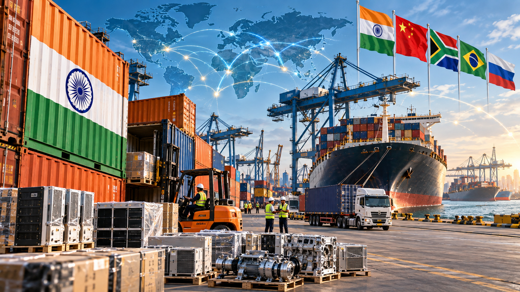 India’s BRICS Exports Surge 34%: 5 Key Trade Wins