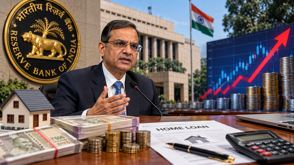 RBI Monetary Policy 2026: Repo Rate Hike Raises EMI Burden