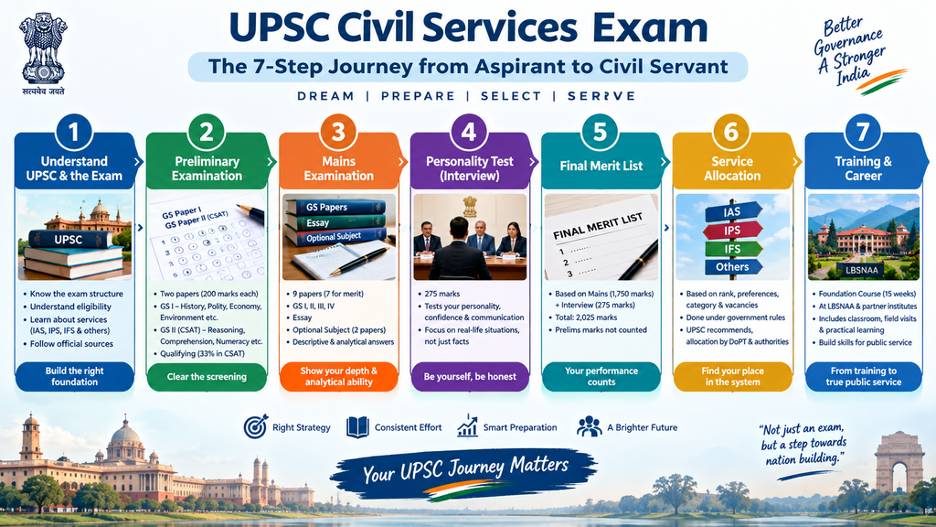 UPSC Civil Services Exam: 7 Powerful Steps to Success